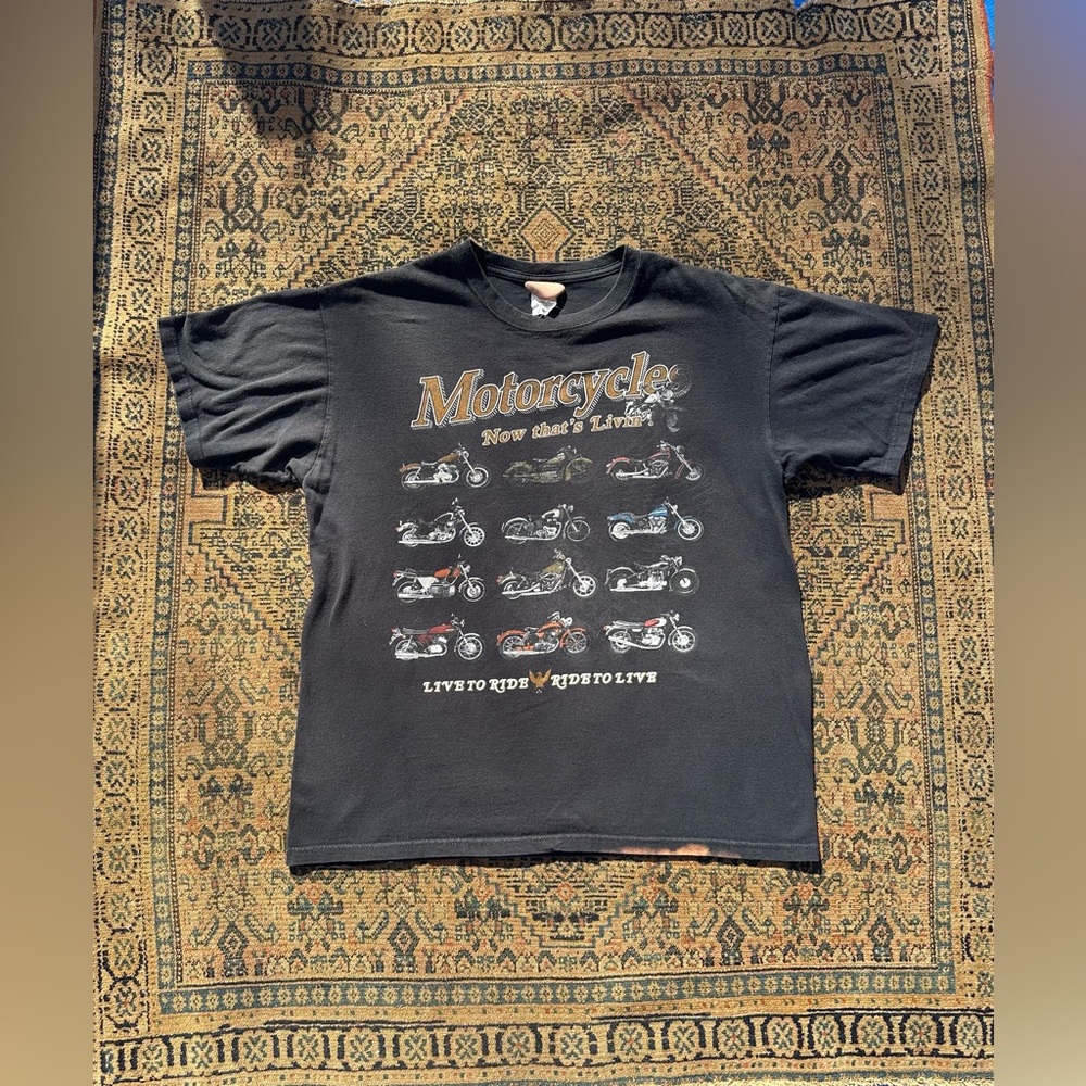 History of Motorcycles Tee
